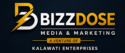 Official logo of Bizzdose Media & Marketing, a venture of Kalawati Enterprises, the top digital marketing agency in Varanasi.