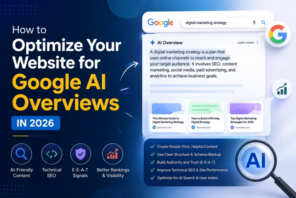 How to optimize your website for Google AI Overviews in 2026