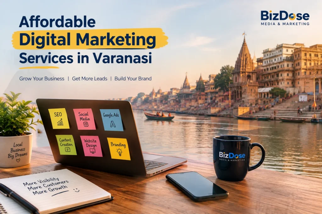 Affordable digital marketing services in Varanasi for business growth